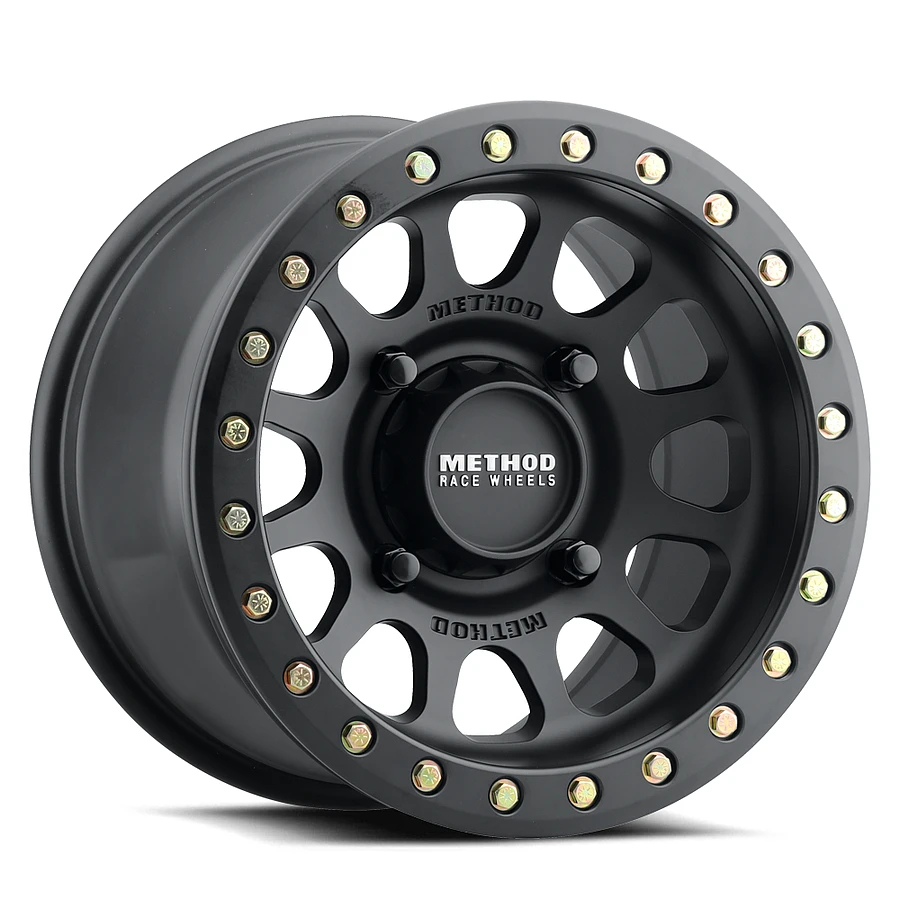 Method MR401 UTV Beadlock Matte Black 15 Inch Wheels