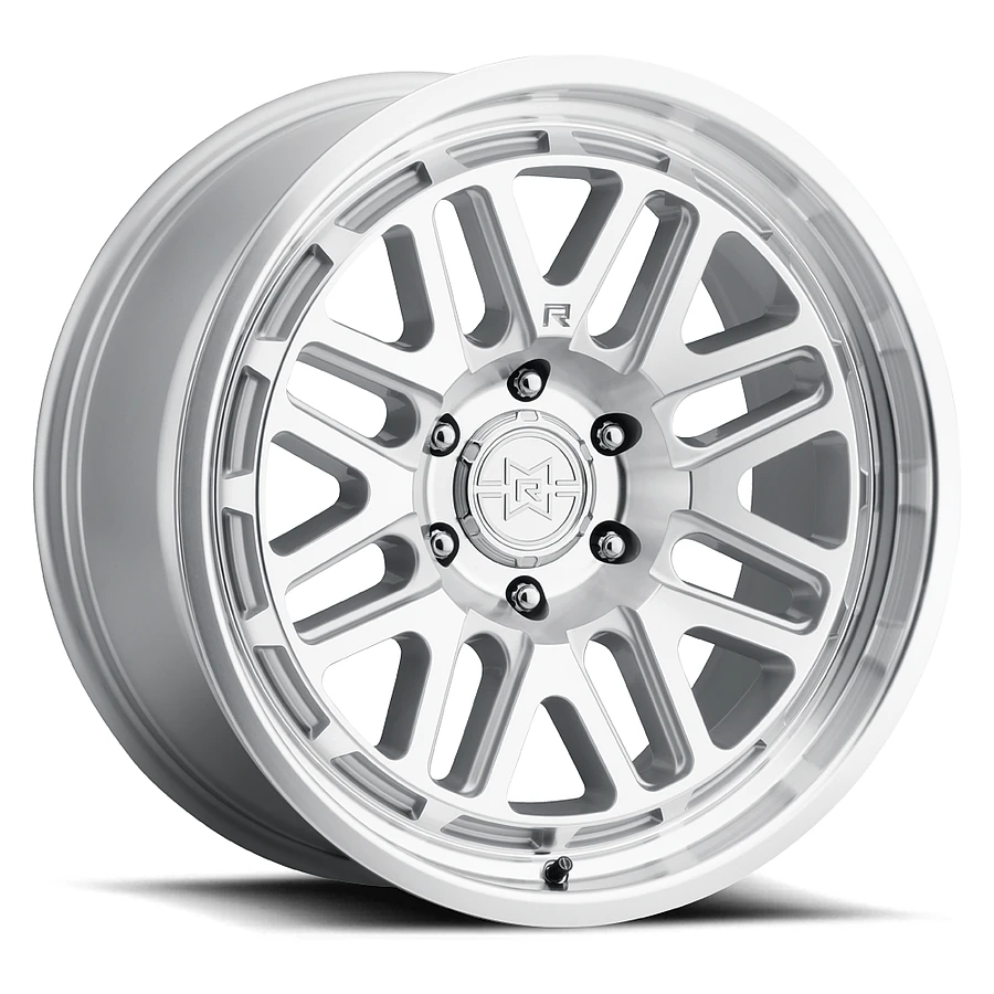 MR804 Machined - Clear Coat Rims for Ford F250, Ford F350, Ford Excursion
