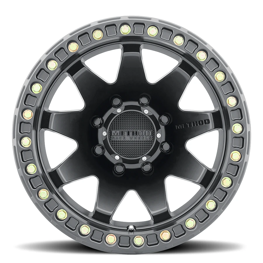 17 Inch Matte Black 5 Lug Jeep Rims MR10879050544B