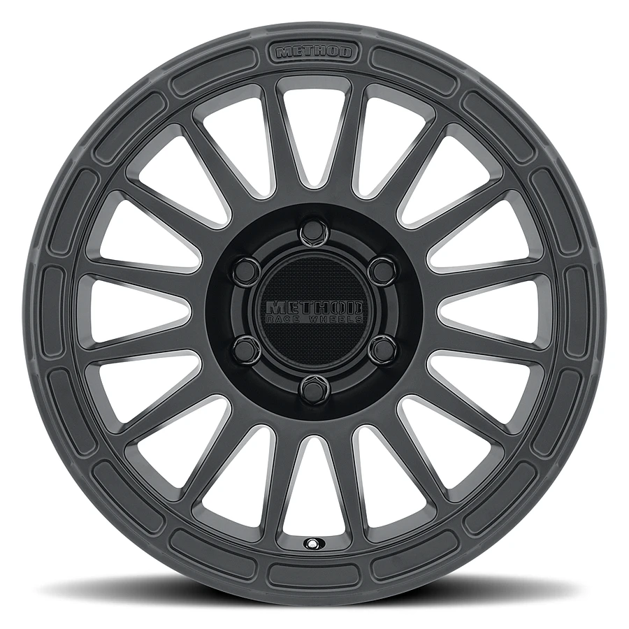 MR314 Matte Black Rims for Toyota Tacoma, Toyota 4Runner, Chevy Silverado