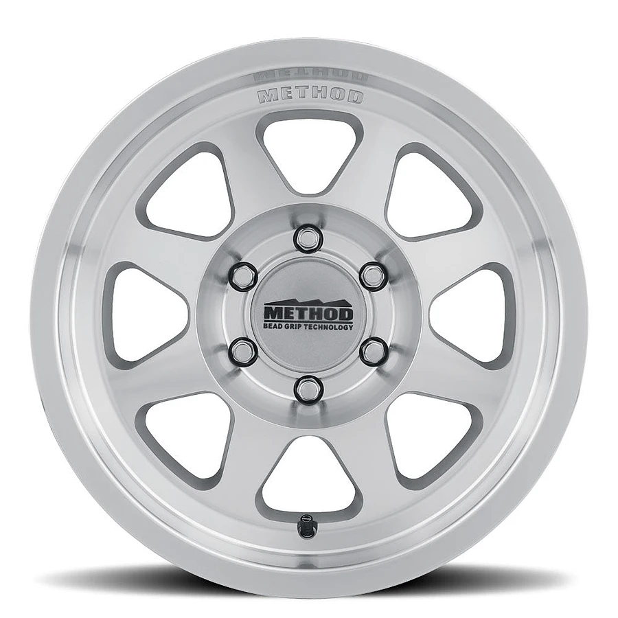 MR701 Bead Grip Machined - Clear Coat Rims for Dodge Ram 2500, Dodge Ram 3500, Chevy Silverado 2500 Classic