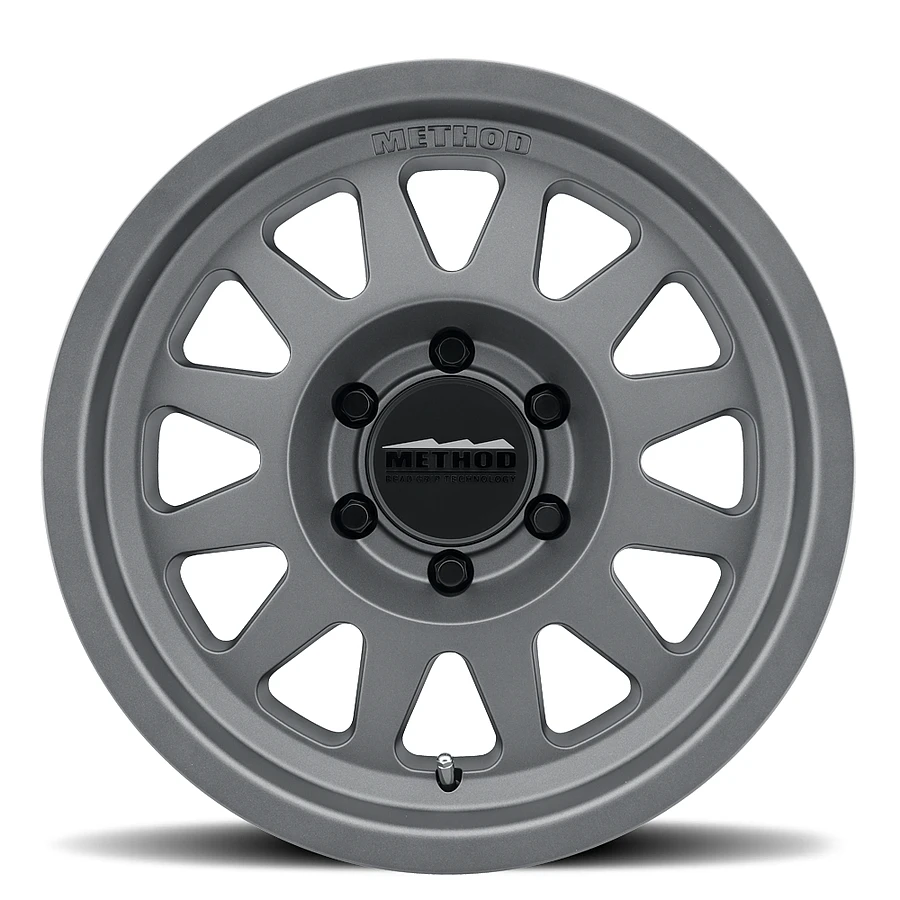 MR704 Bead Grip Titanium Rims for Toyota Tacoma, Toyota 4Runner, Chevy Silverado