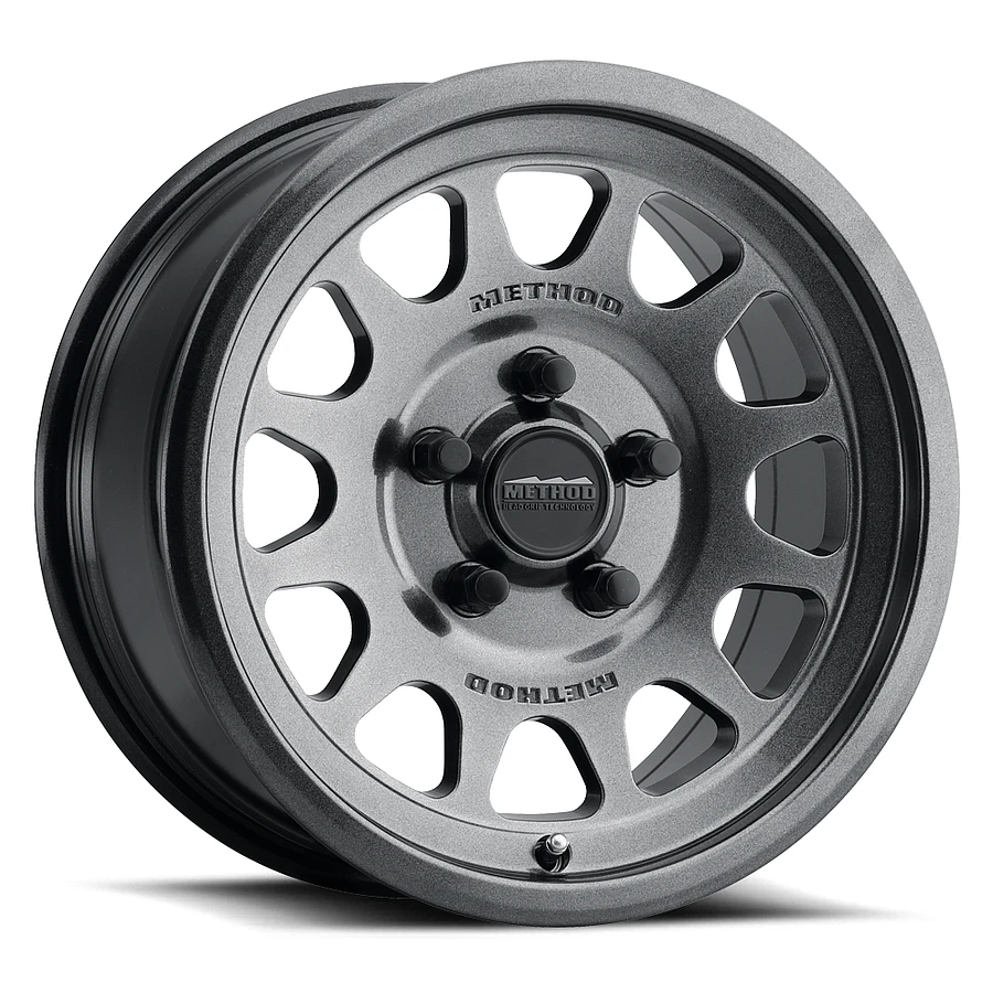 Method MR414 Bead Grip Graphite 15 Inch Wheels