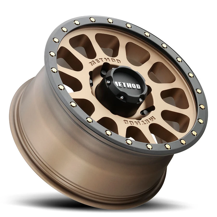 18 Inch Method Bronze - Matte Black Lip 8 Lug Rims MR30589080918H