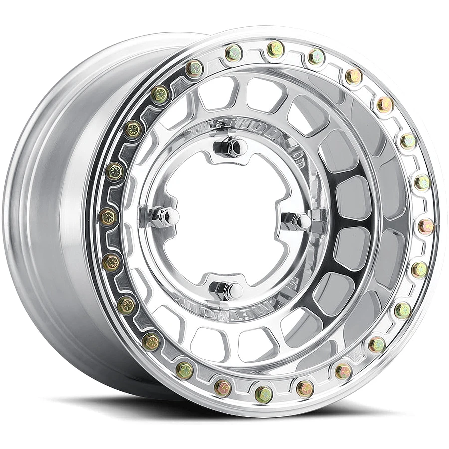 Method MR413 Beadlock Polished 15 Inch Wheels