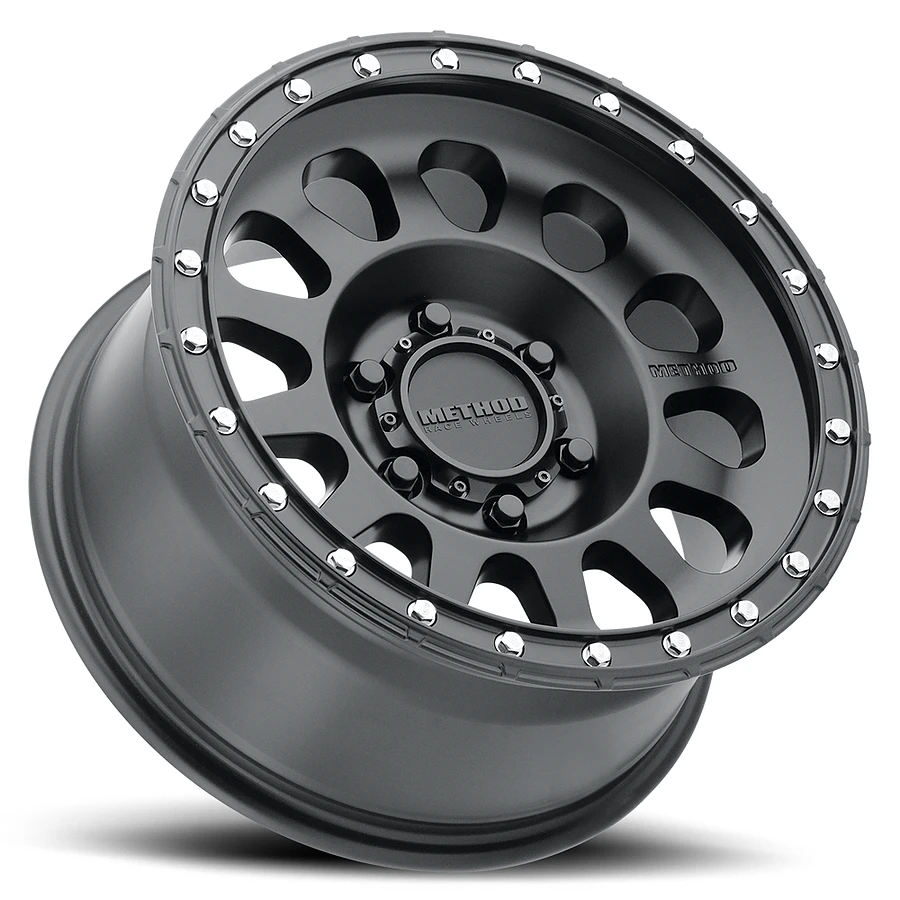 16 Inch Matte Black 6 Lug Rims MR31568060500