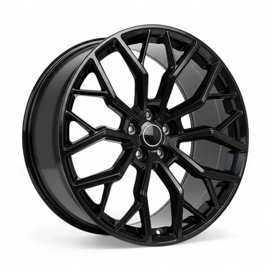 Replica - REPLICA 1171 Wheels Gloss Black 22x10 Rims 5x120mm ET+40mm - rims - 22" diameter - 5x120mm