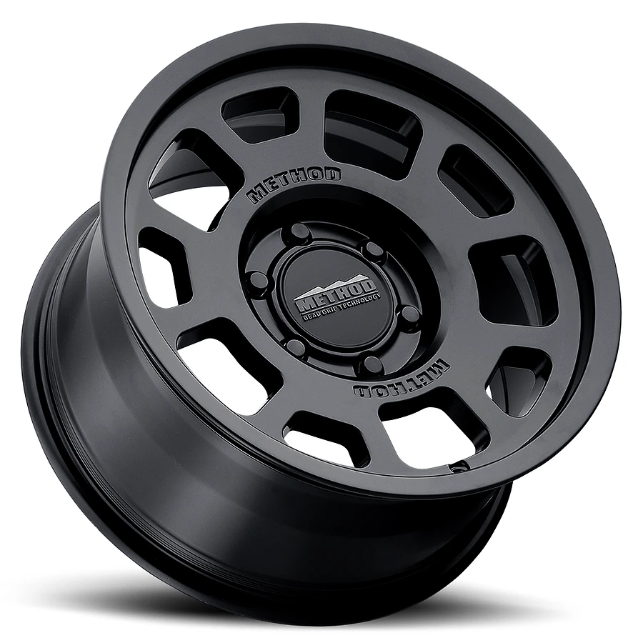 17 Inch Matte Black 5 Lug Jeep Rims MR70578550500