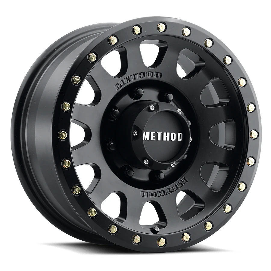 Method MR305 NV HD Matte Black 16 Inch Wheels