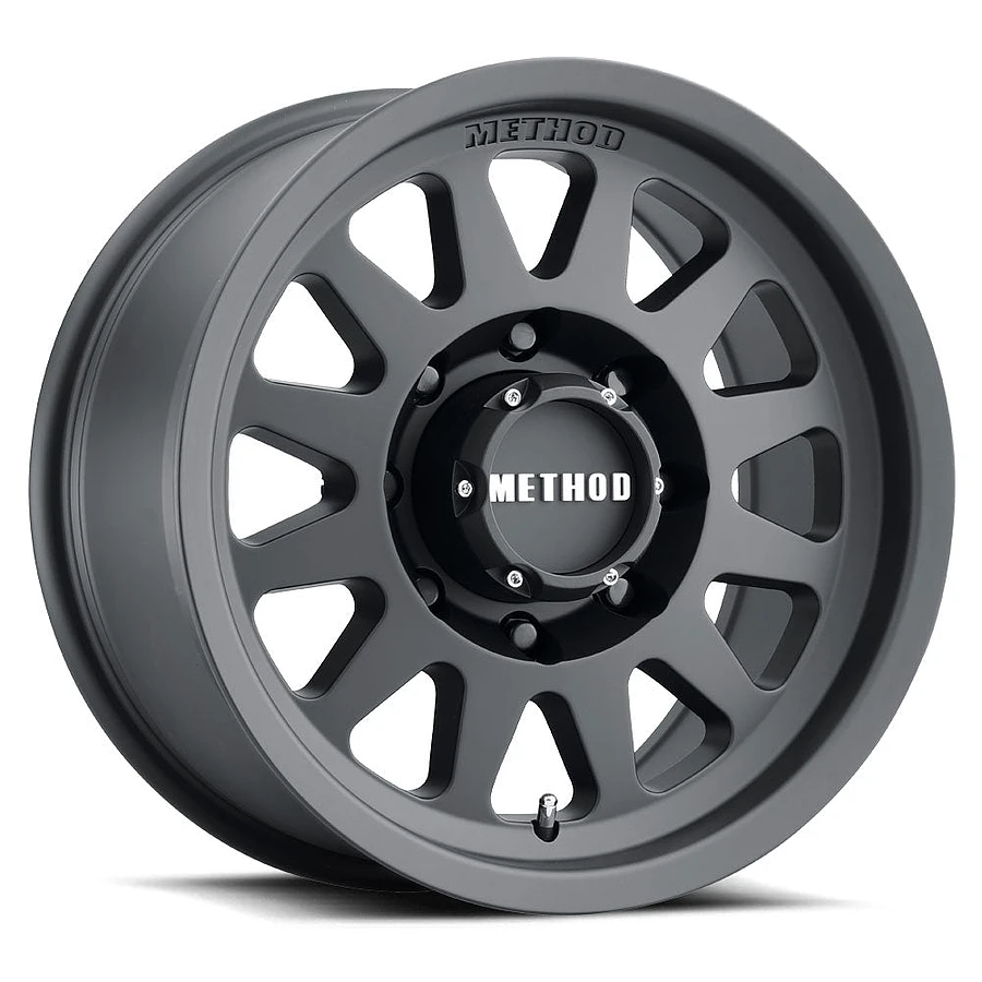 Method MR704 Bead Grip Matte Black 17 Inch Wheels