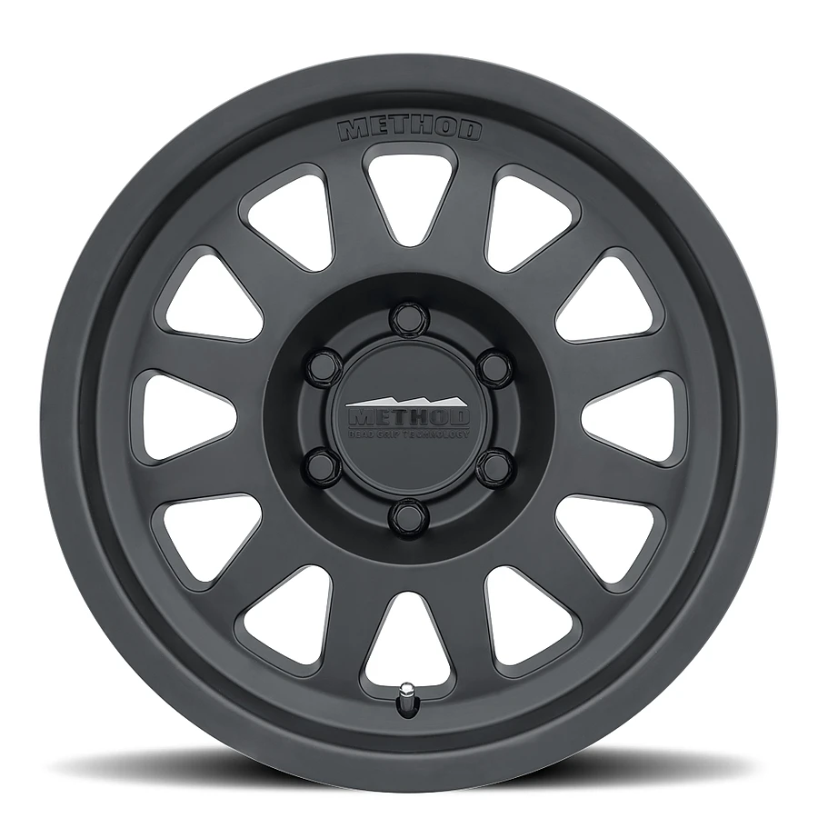 MR704 Bead Grip Matte Black Rims for Jeep Wrangler, Jeep Grand Cherokee, Jeep Gladiator