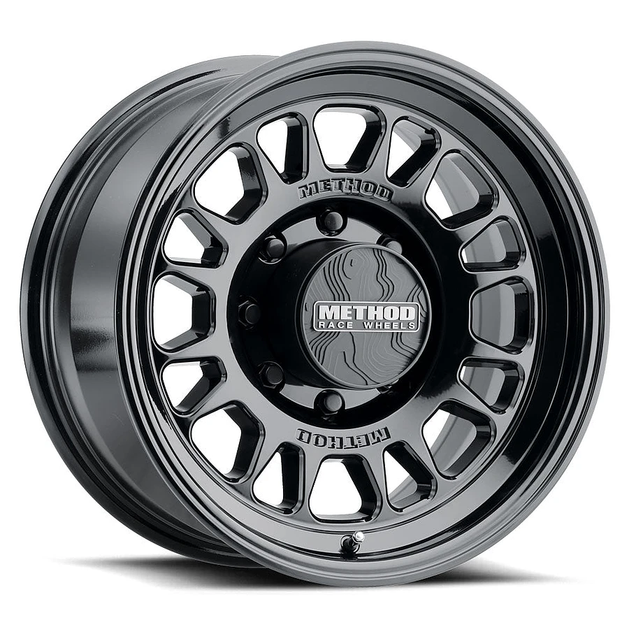 Method MR318 Gloss Black 17 Inch Wheels