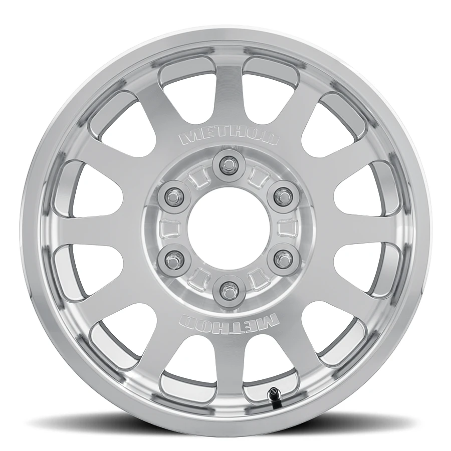 MR207 Beadgrip Machined - Raw Wheel Close-Up 18x9 6x165.1