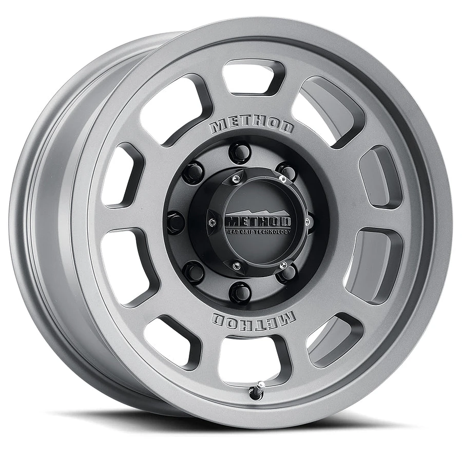 MR705 Bead Grip Titanium Wheel Close-Up 17x8.5 6x139.7