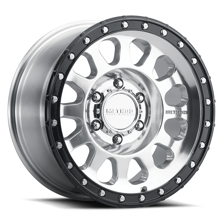 Method MR315 Polished - Gloss Black Lip Wheel