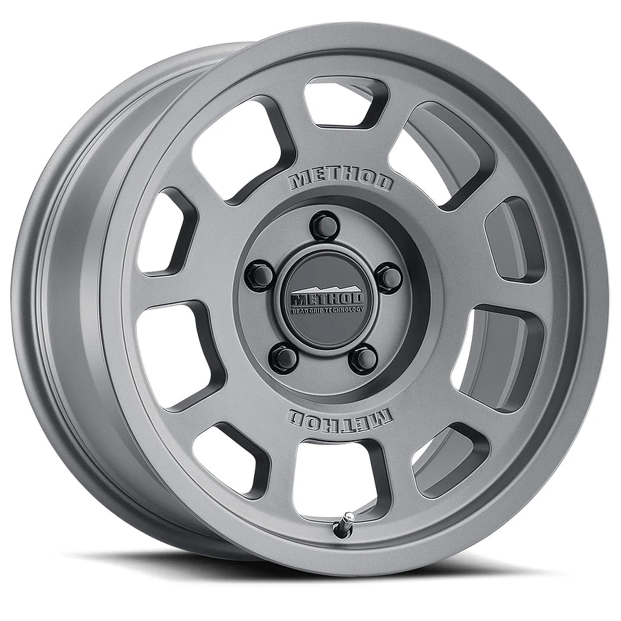 Method MR705 Bead Grip Titanium 17 Inch Wheels